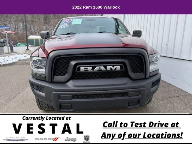 Used 2022 RAM 1500 Warlock w/ Warlock Decor Package AWD/4WD image 4