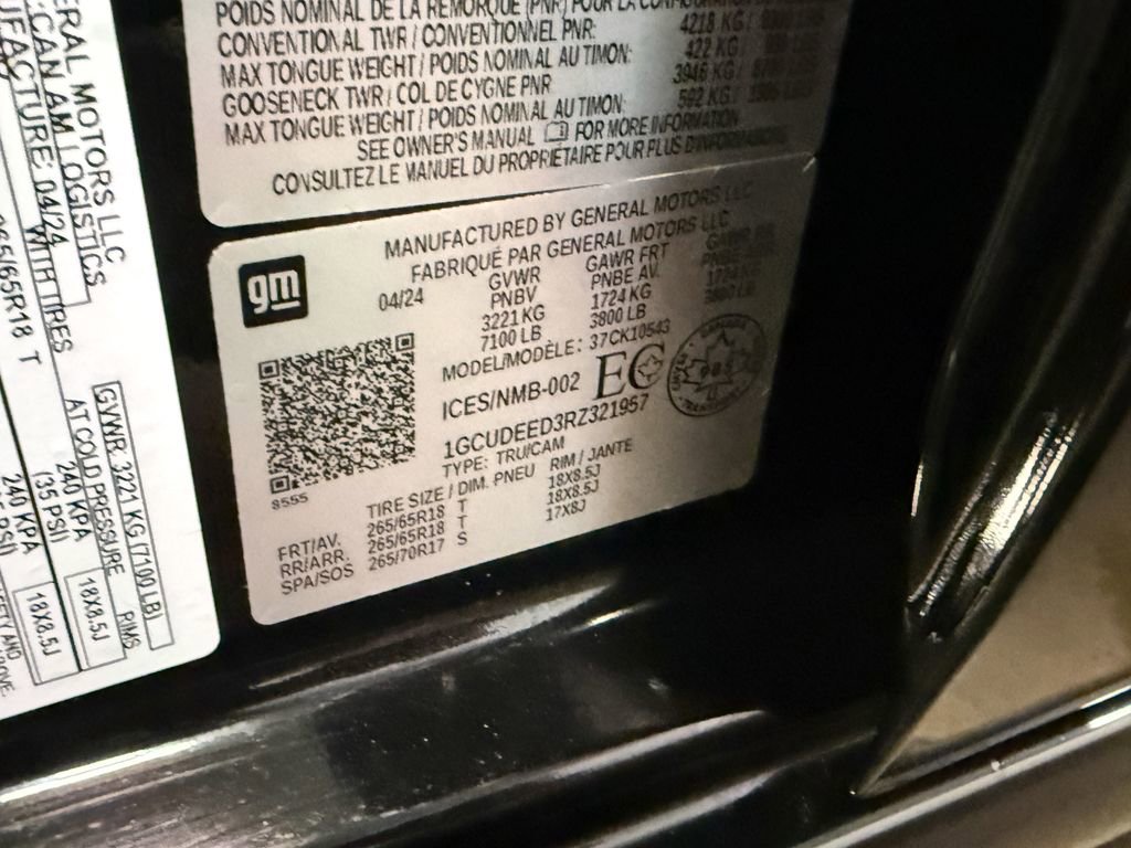 Used 2024 Chevrolet Silverado 1500 RST w/ Z71 Off-Road Package image 55