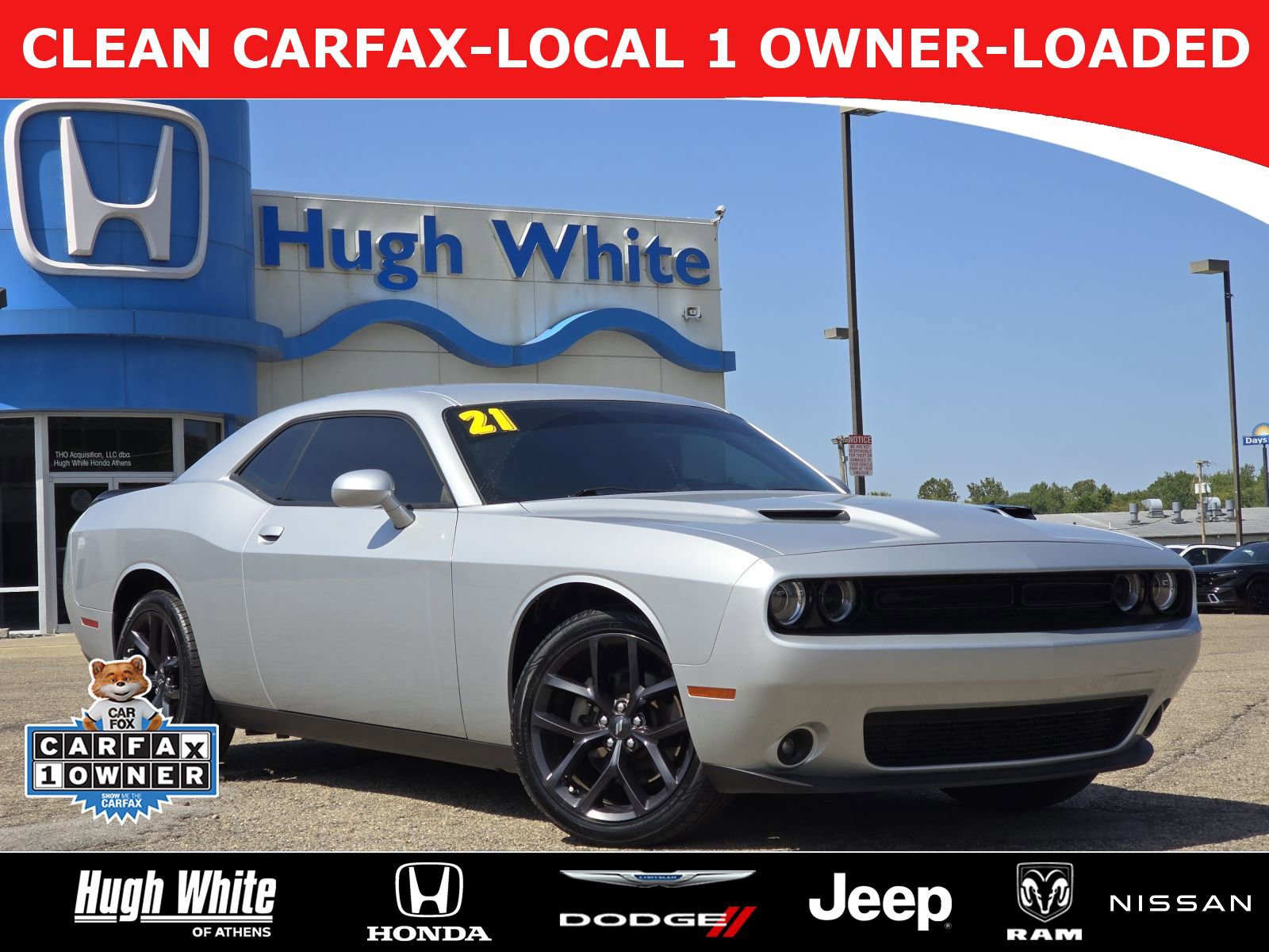 Certified 2021 Dodge Challenger SXT w/ Plus Package