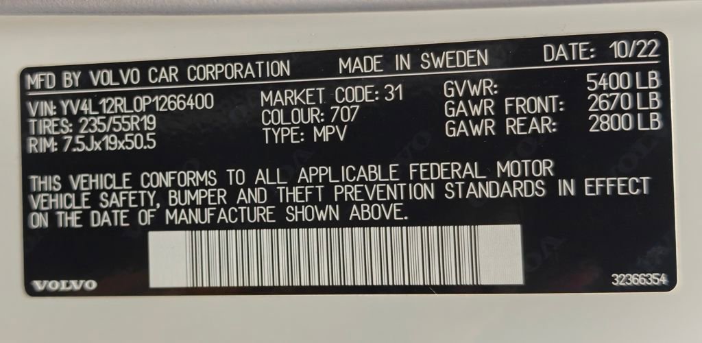 Used 2023 Volvo XC60 B5 Plus image 48