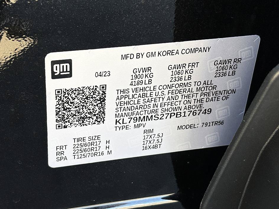 Certified 2023 Chevrolet TrailBlazer LS FWD image 24