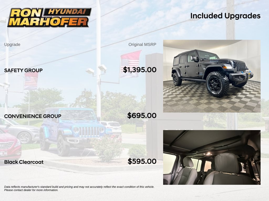 Used 2023 Jeep Wrangler Unlimited w/ Safety Group AWD/4WD image 6