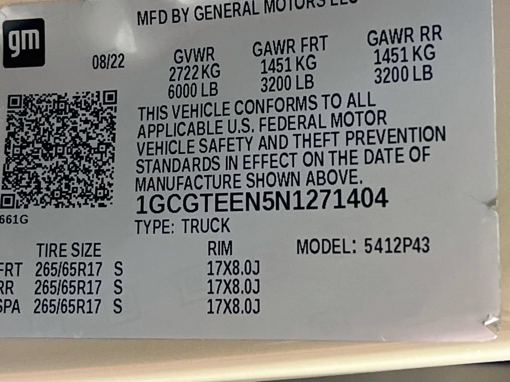 Used 2022 Chevrolet Colorado ZR2 AWD/4WD image 27