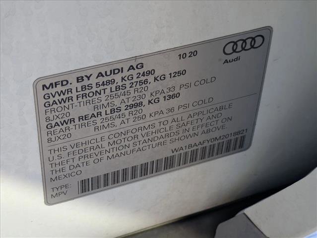Used 2021 Audi Q5 2.0T Premium Plus w/ Premium Plus Package AWD/4WD image 25