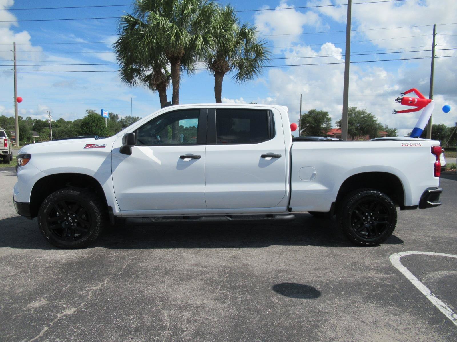 Used 2024 Chevrolet Silverado 1500 Custom Trail Boss w/ LPO, Dark Essentials Package AWD/4WD image 2