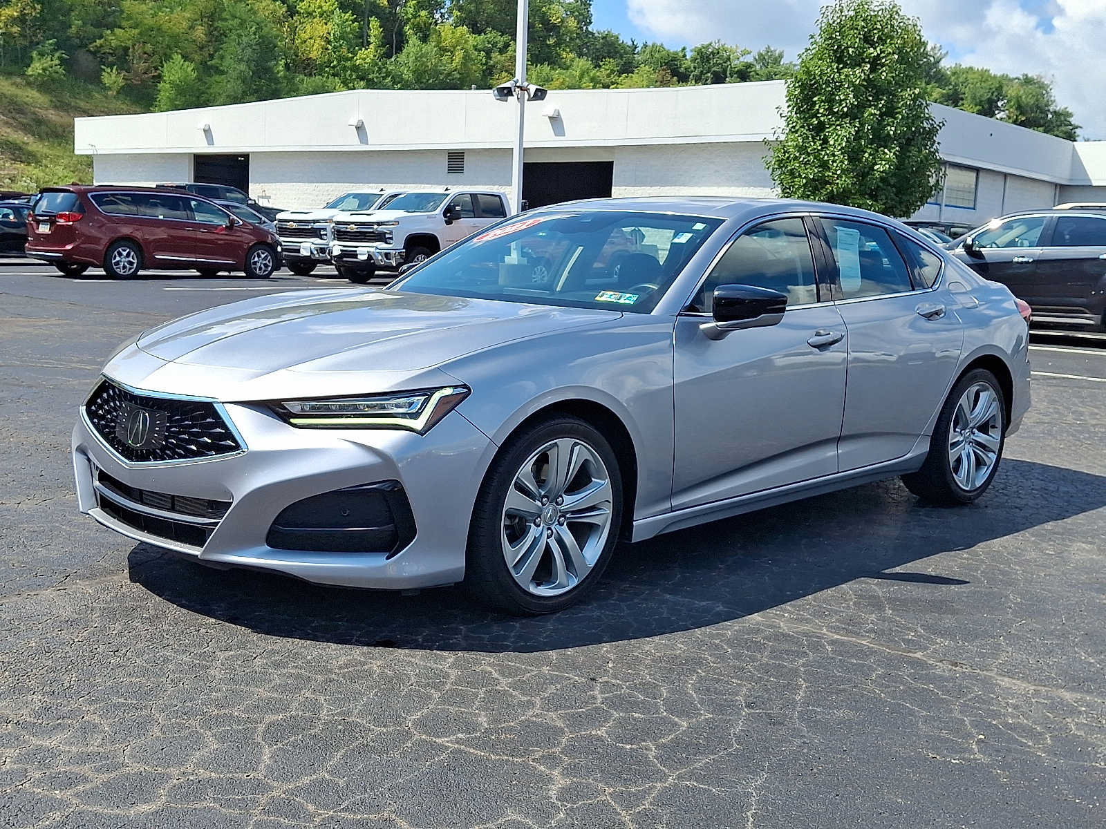 Used 2021 Acura TLX w/ Technology Package AWD/4WD image 3