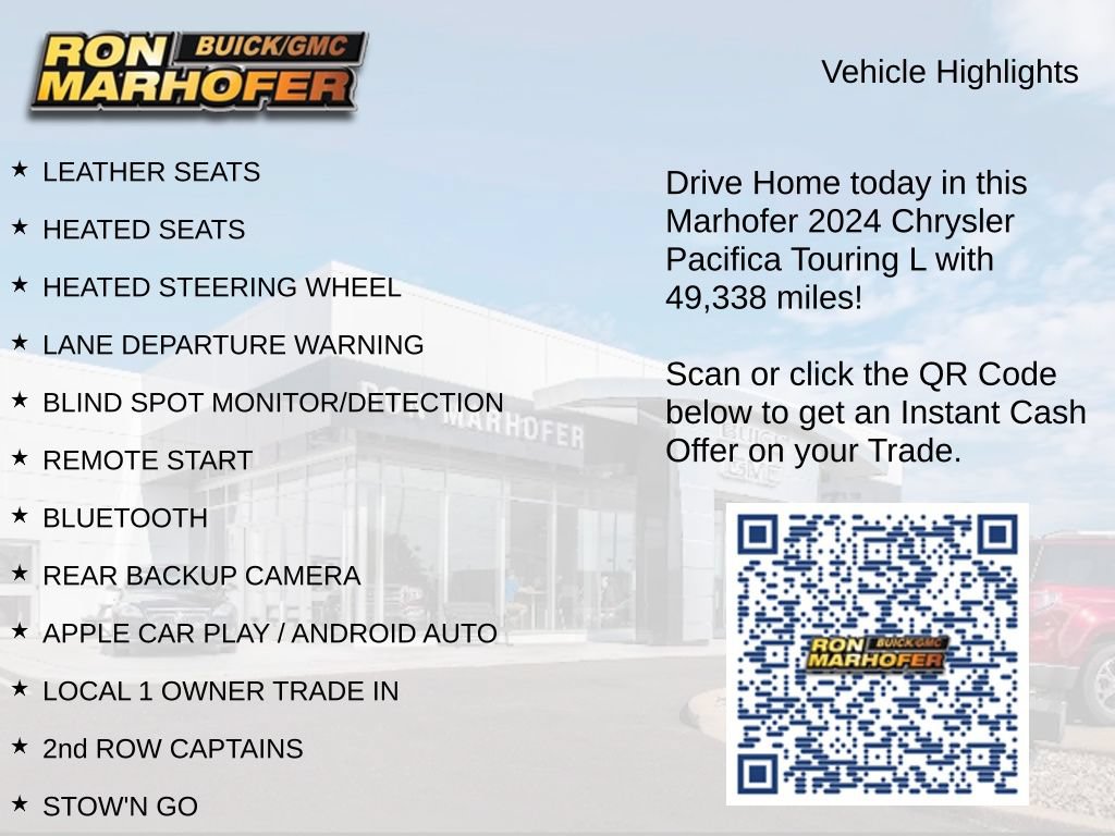 Used 2024 Chrysler Pacifica Touring-L FWD image 14