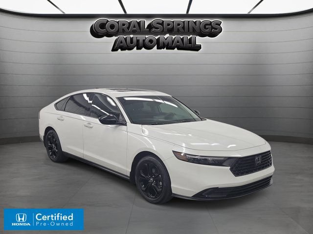 Certified 2025 Honda Accord SE image 1