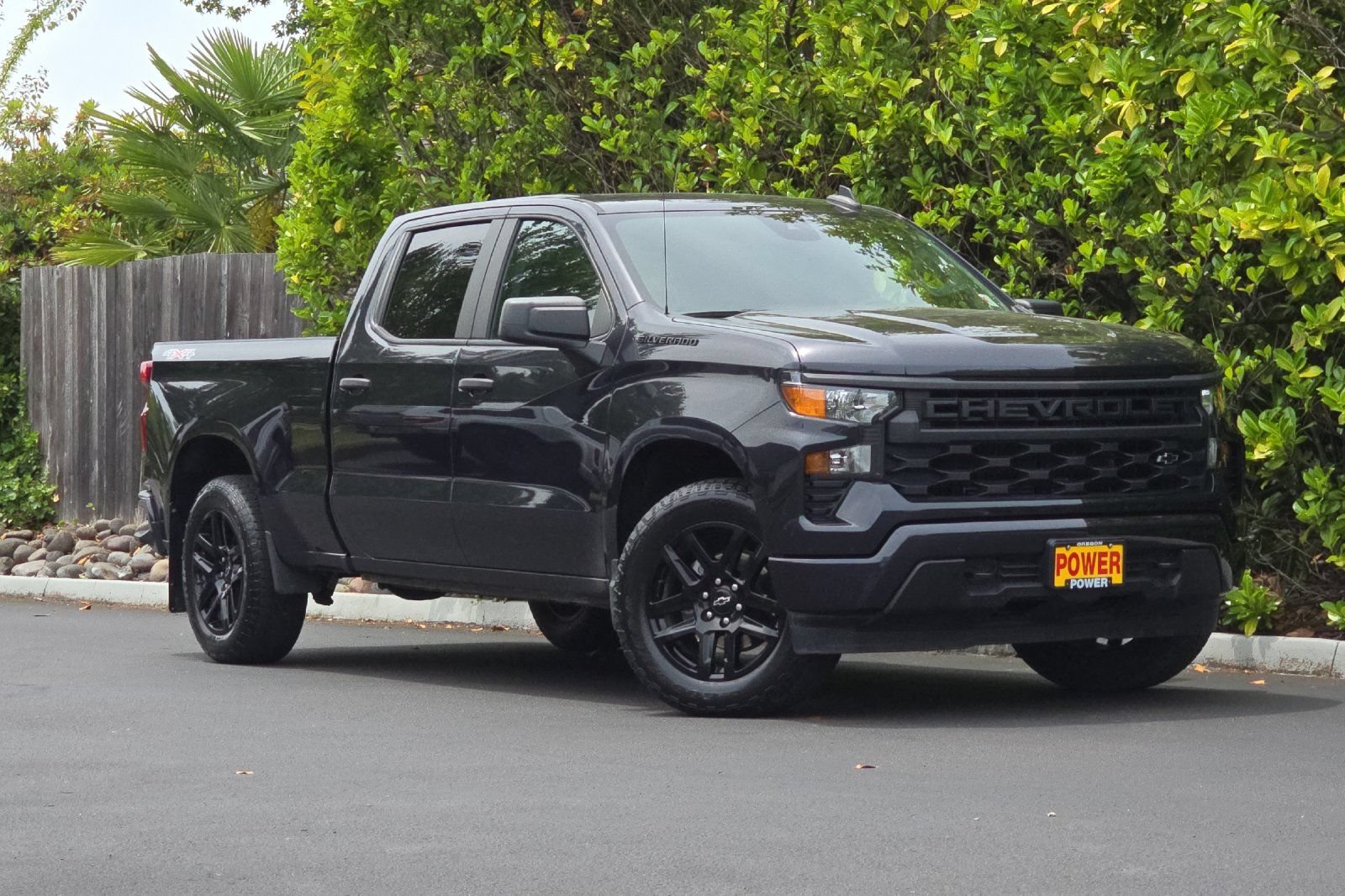 Used 2023 Chevrolet Silverado 1500 Custom w/ LPO, Dark Essentials Package AWD/4WD image 2