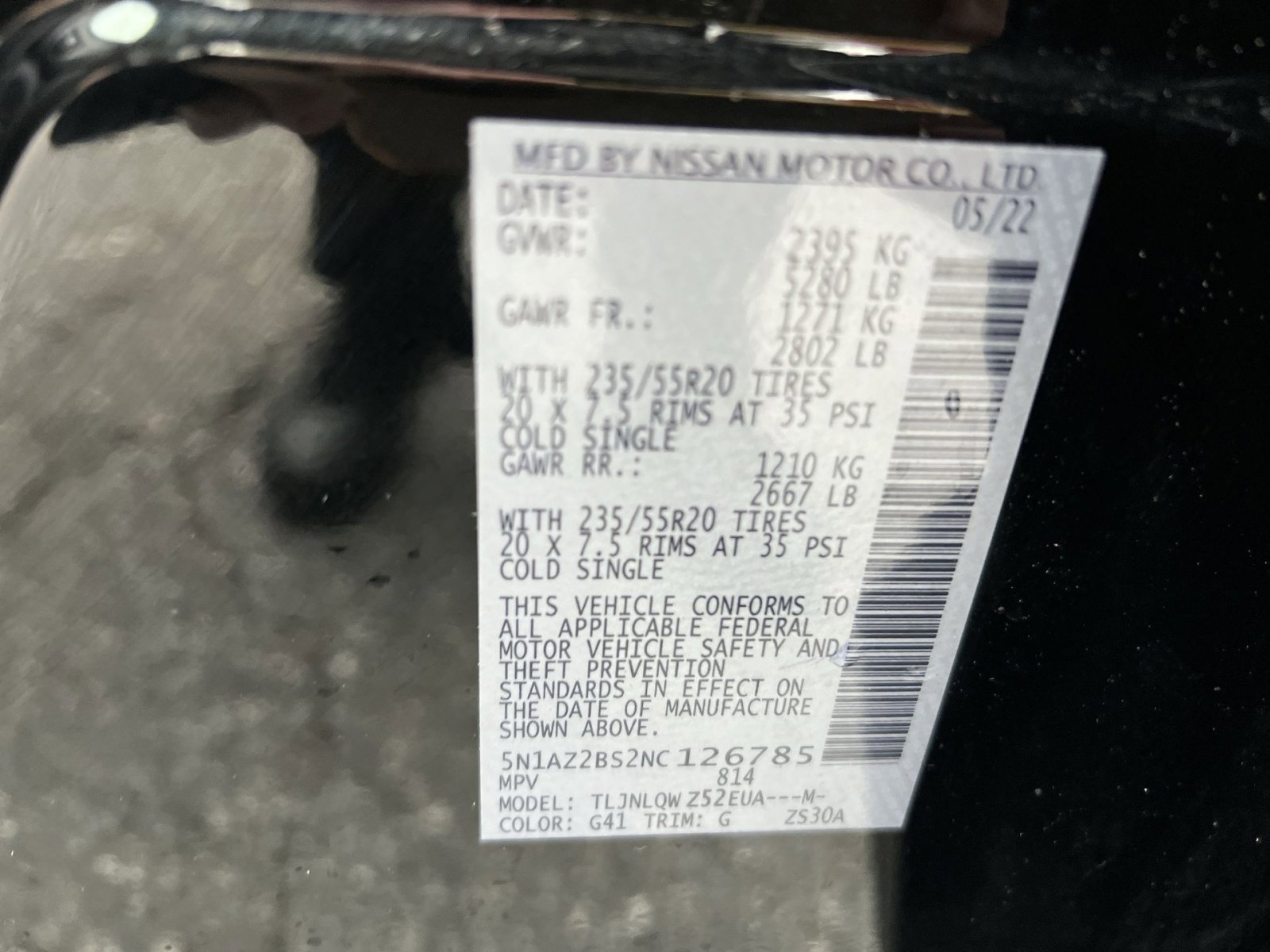 Used 2022 Nissan Murano SV w/ SV Midnight Edition Package image 27