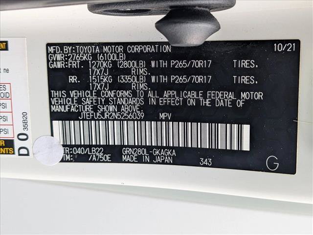 Used 2022 Toyota 4Runner SR5 Premium RWD image 26