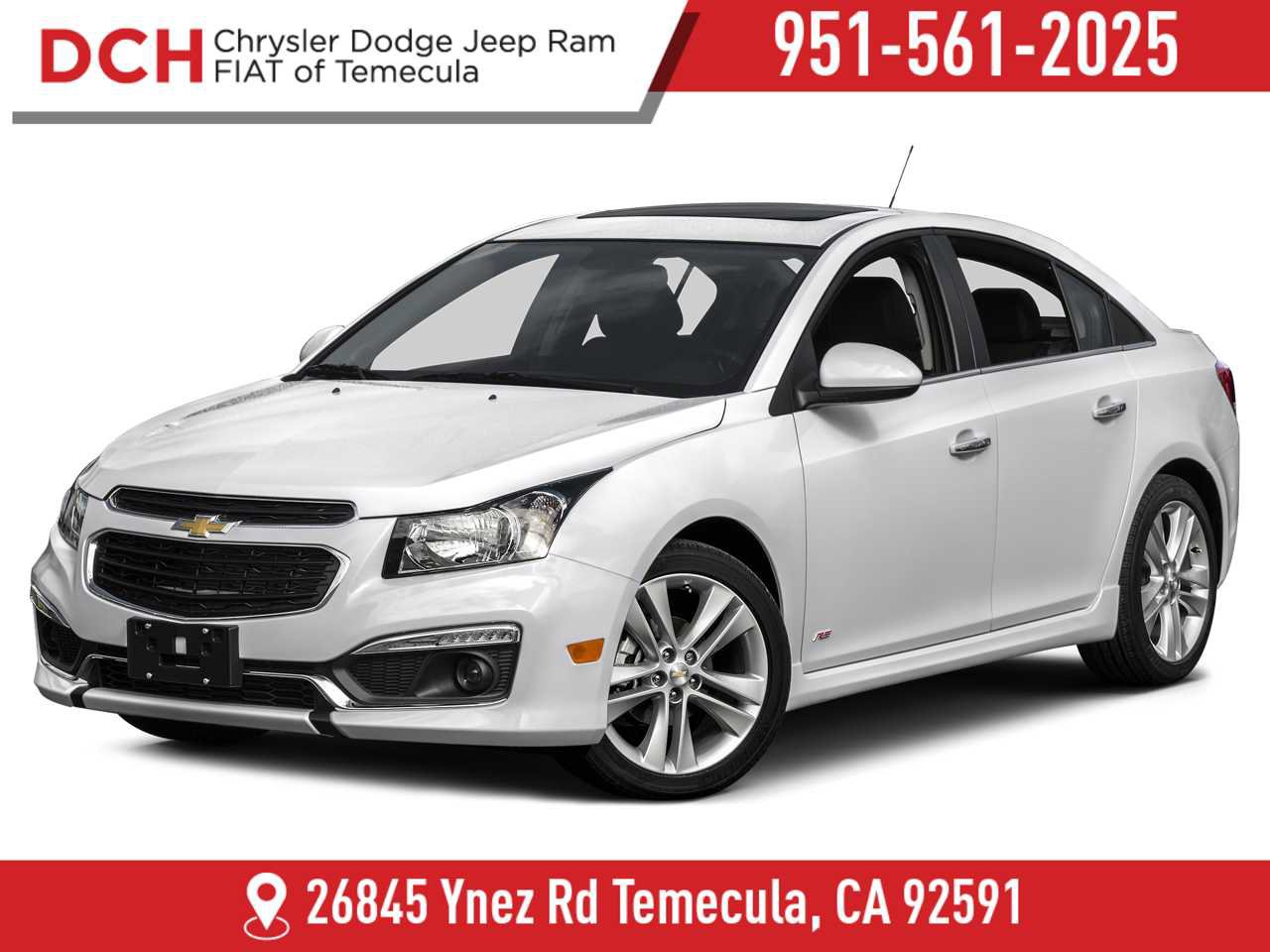 Used 2015 Chevrolet Cruze LT FWD image 1