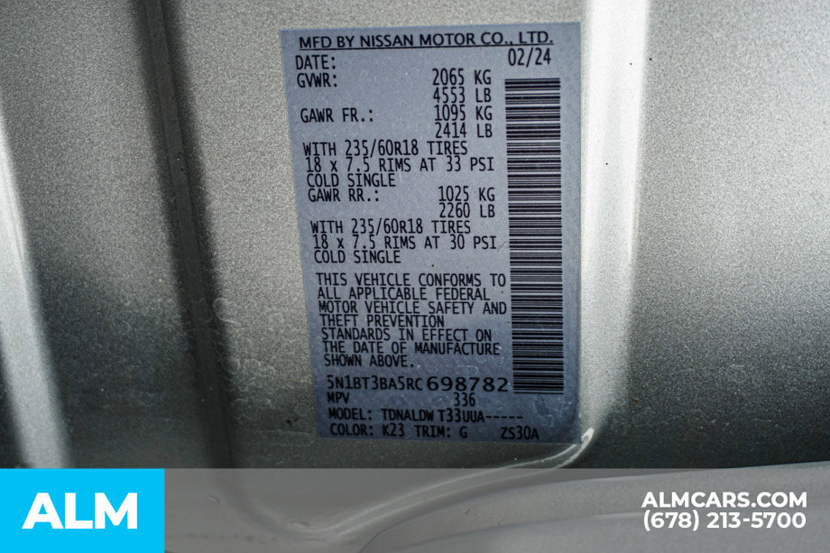 Used 2024 Nissan Rogue SV FWD image 55