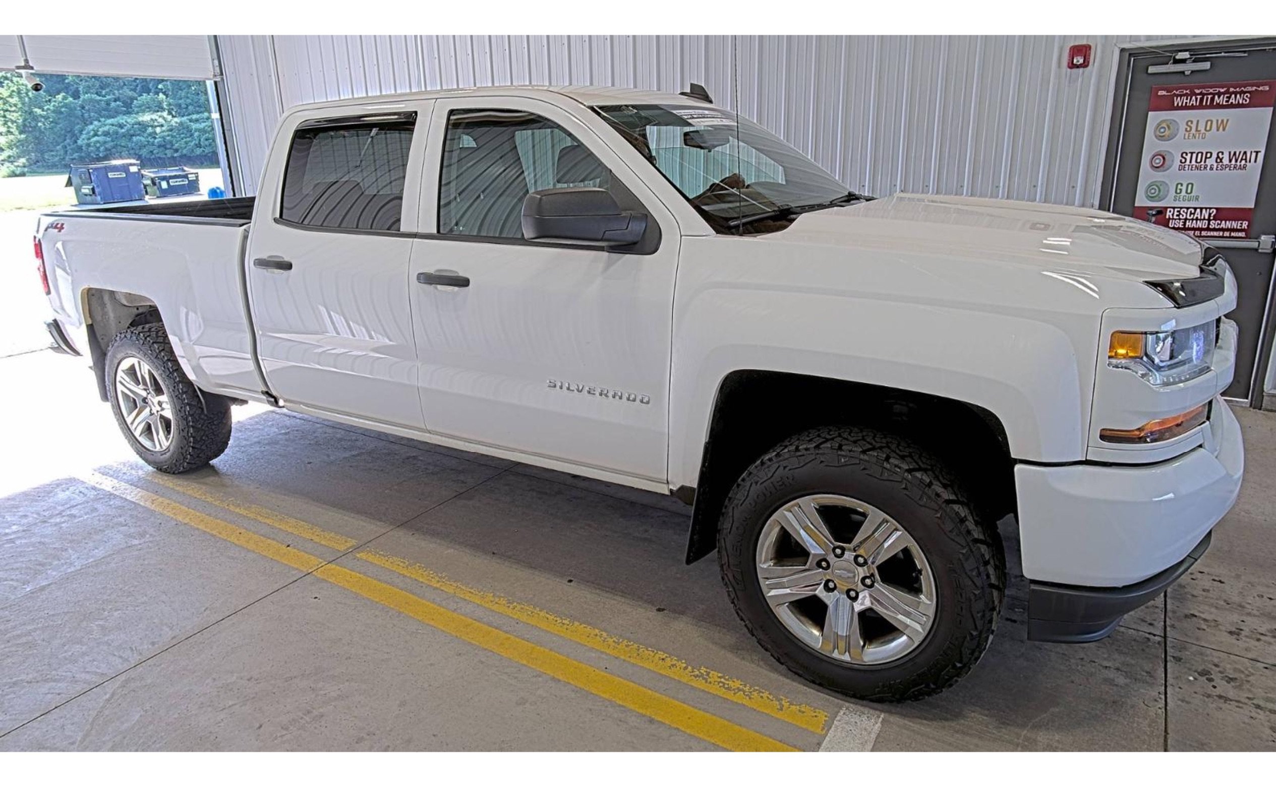 Used 2018 Chevrolet Silverado 1500 Custom w/ Custom Convenience Package AWD/4WD image 3