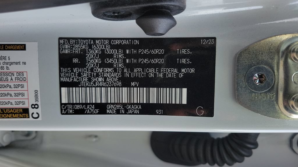 Certified 2024 Toyota 4Runner Limited AWD/4WD image 24