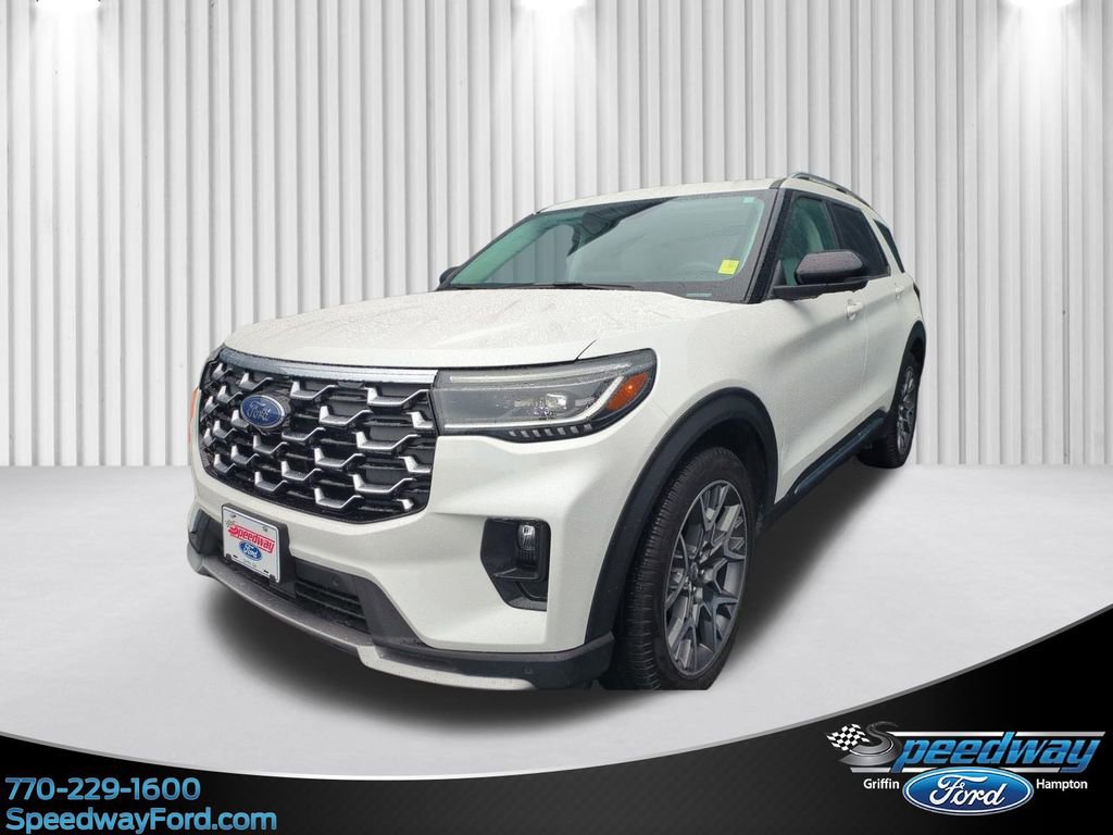 Certified 2025 Ford Explorer Platinum w/ Ultimate Package RWD image 1