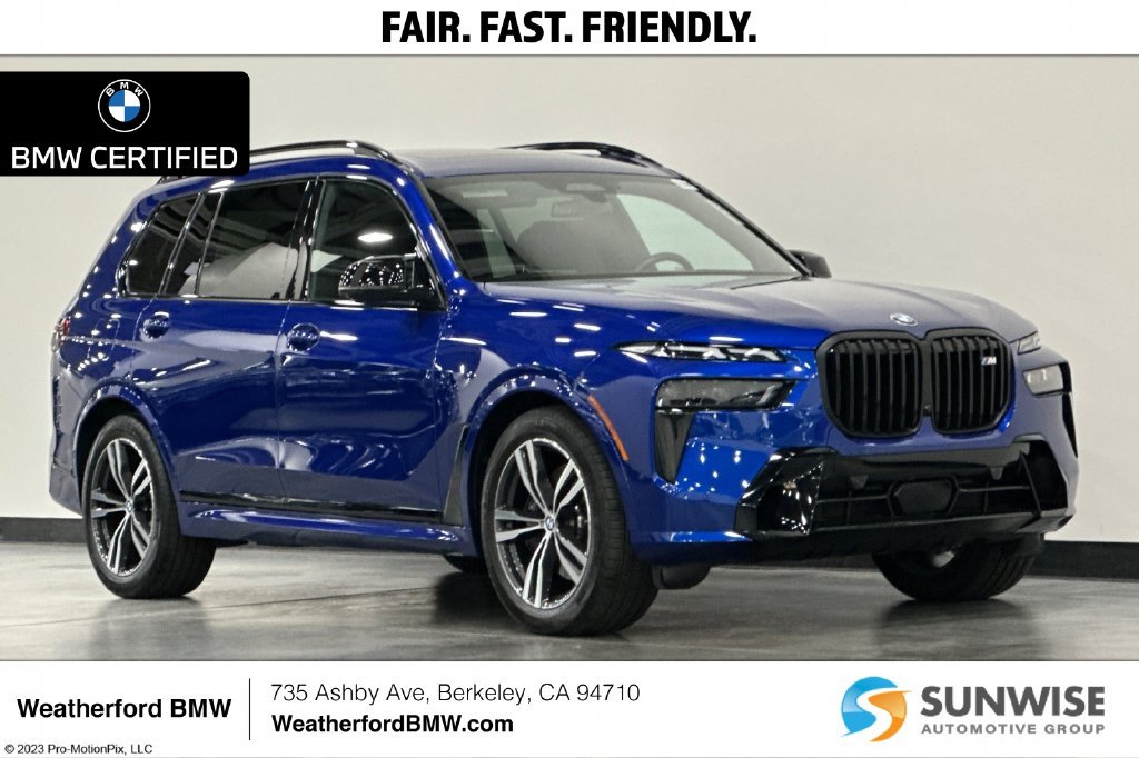 Certified 2025 BMW X7 M60i AWD/4WD image 1