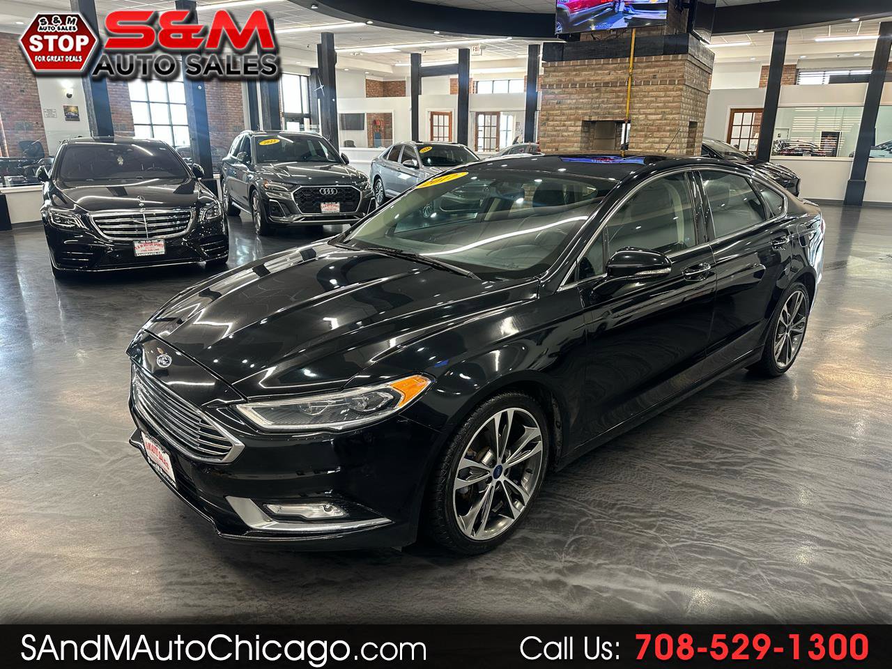 Used 2017 Ford Fusion Titanium image 1