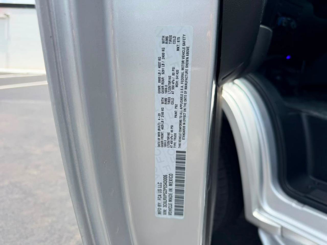 Used 2023 RAM ProMaster 2500 w/ Premium Convenience Group (B) FWD image 52