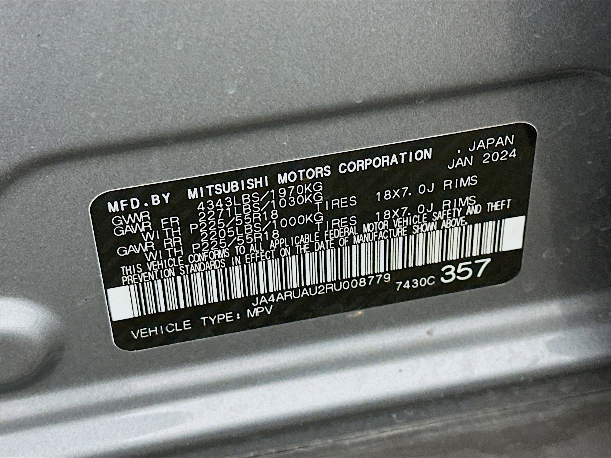 Used 2024 Mitsubishi Outlander Sport SE image 12