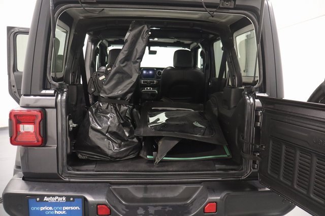 Used 2021 Jeep Wrangler Unlimited Sahara w/ Uconnect 4C Nav & Sound Group image 29