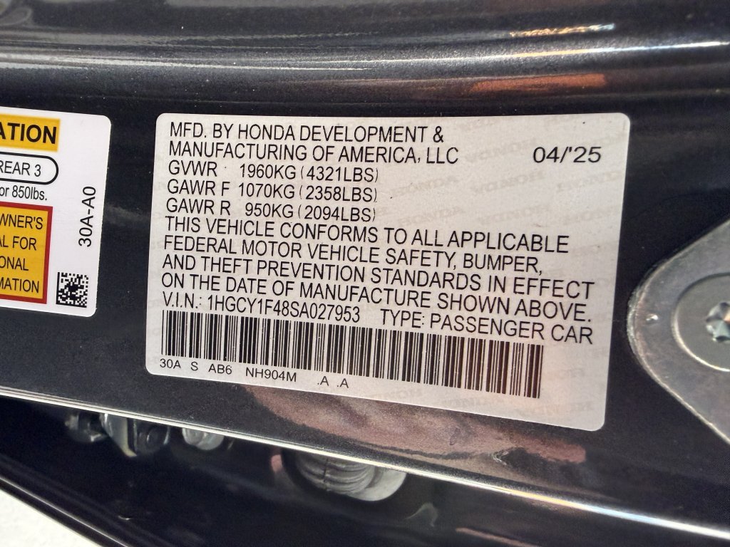 Used 2025 Honda Accord SE image 40