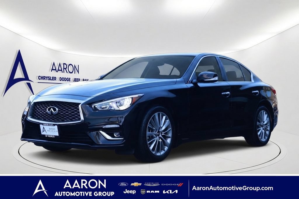 Used 2024 INFINITI Q50 Luxe w/ Cargo Package RWD image 1