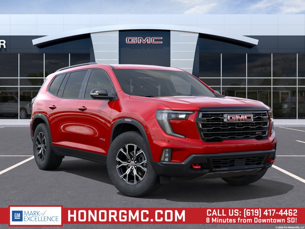 New 2027 GMC Acadia AT4