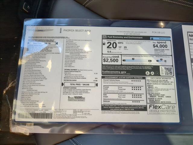 New 2026 Chrysler Pacifica Select image 18