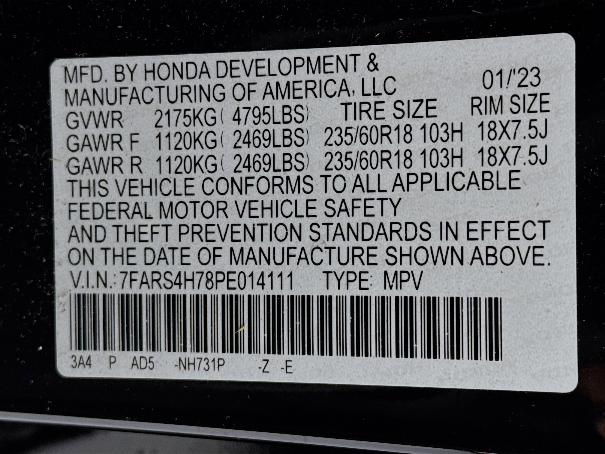 Certified 2023 Honda CR-V EX-L image 31