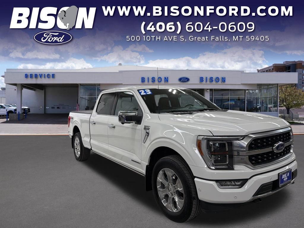 Certified 2023 Ford F150 Platinum w/ FX4 Off-Road Package AWD/4WD image 1