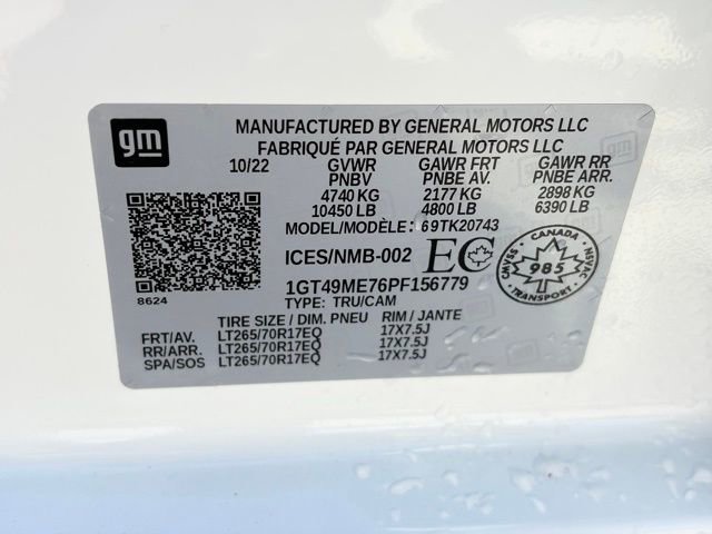 Used 2023 GMC Sierra 2500 SLE w/ SLE Value Package; image 35