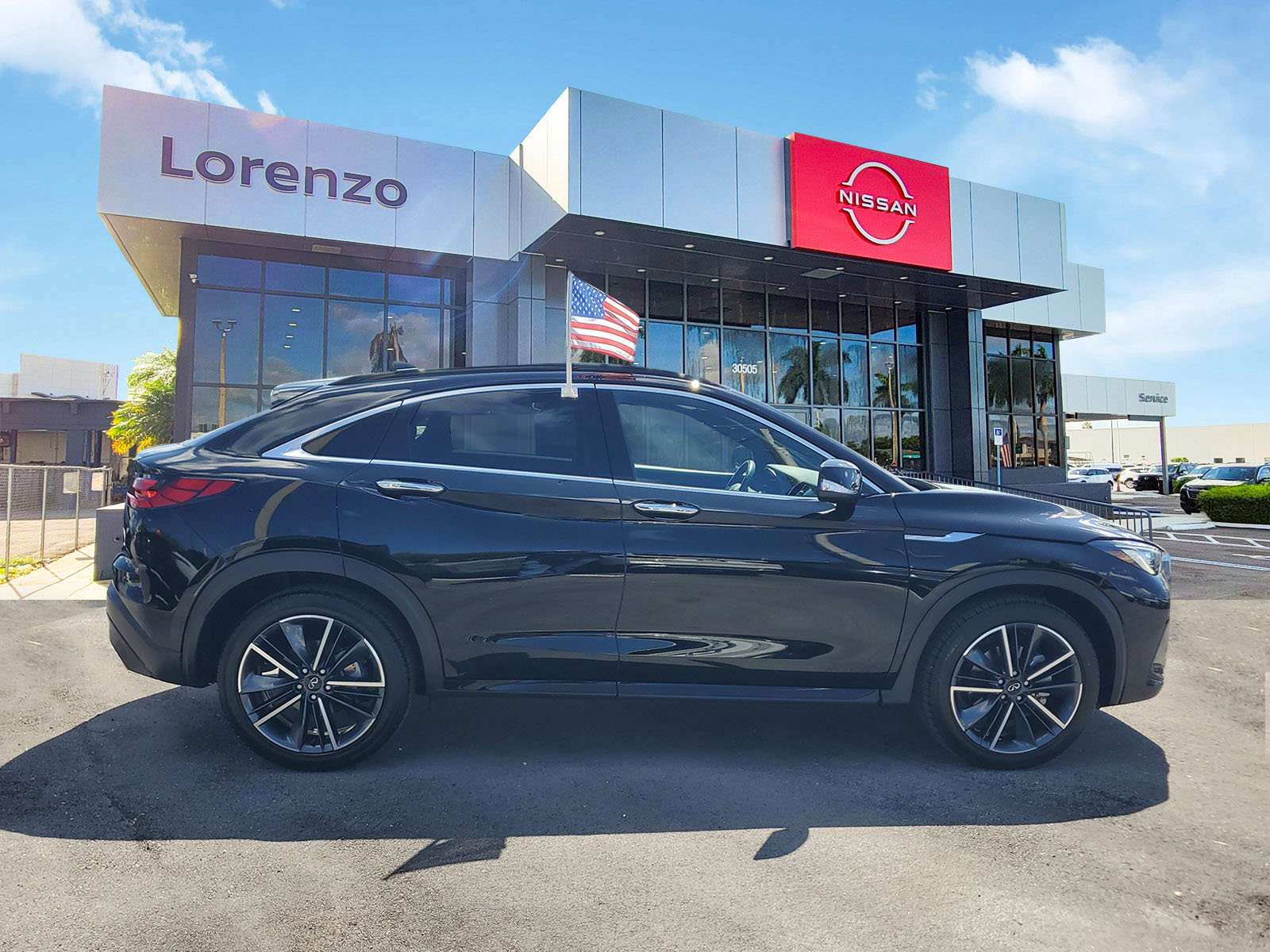 Used 2025 INFINITI QX55 Luxe image 4