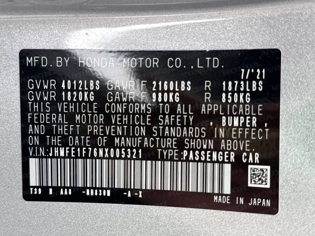 Used 2022 Honda Civic EX image 19