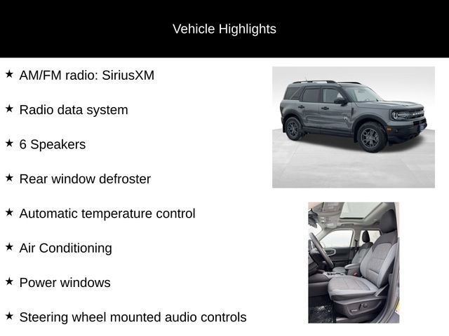 Certified 2024 Ford Bronco Sport Big Bend w/ Convenience Package image 15