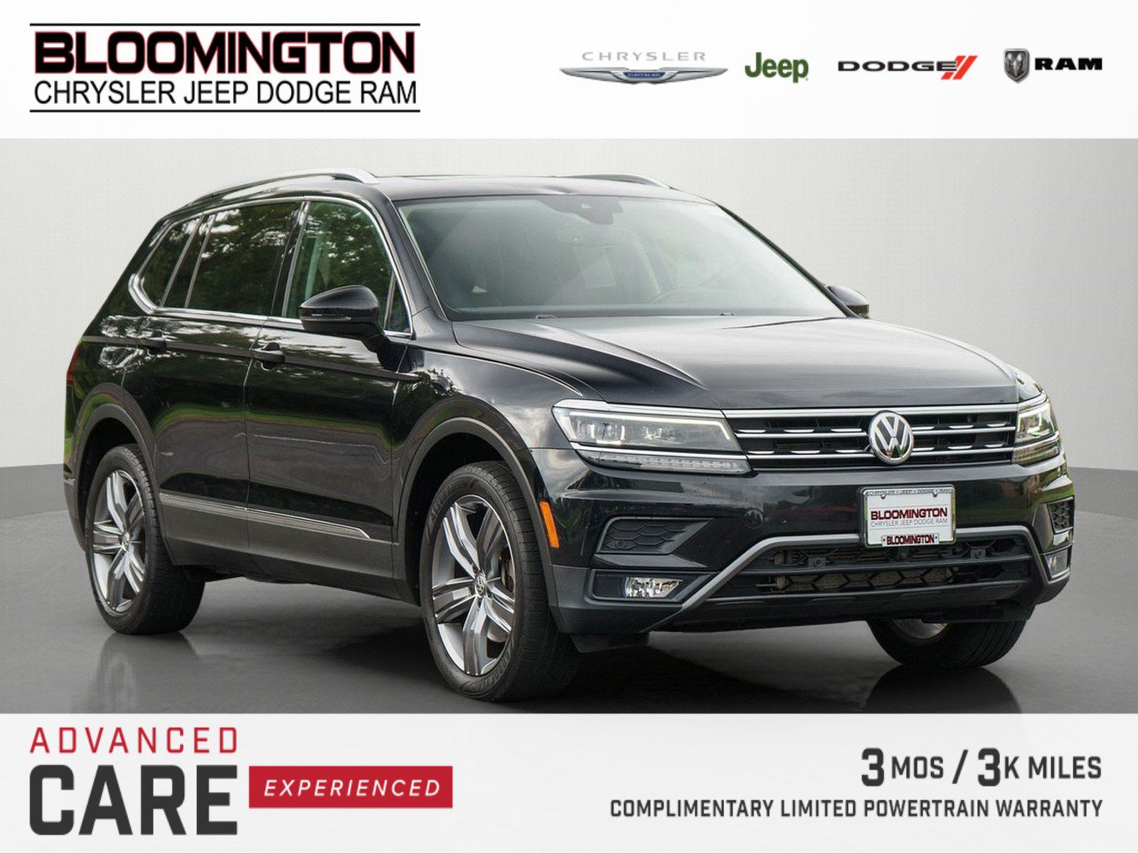 Used 2019 Volkswagen Tiguan SEL Premium w/ 3rd Row Seat Package AWD/4WD image 1