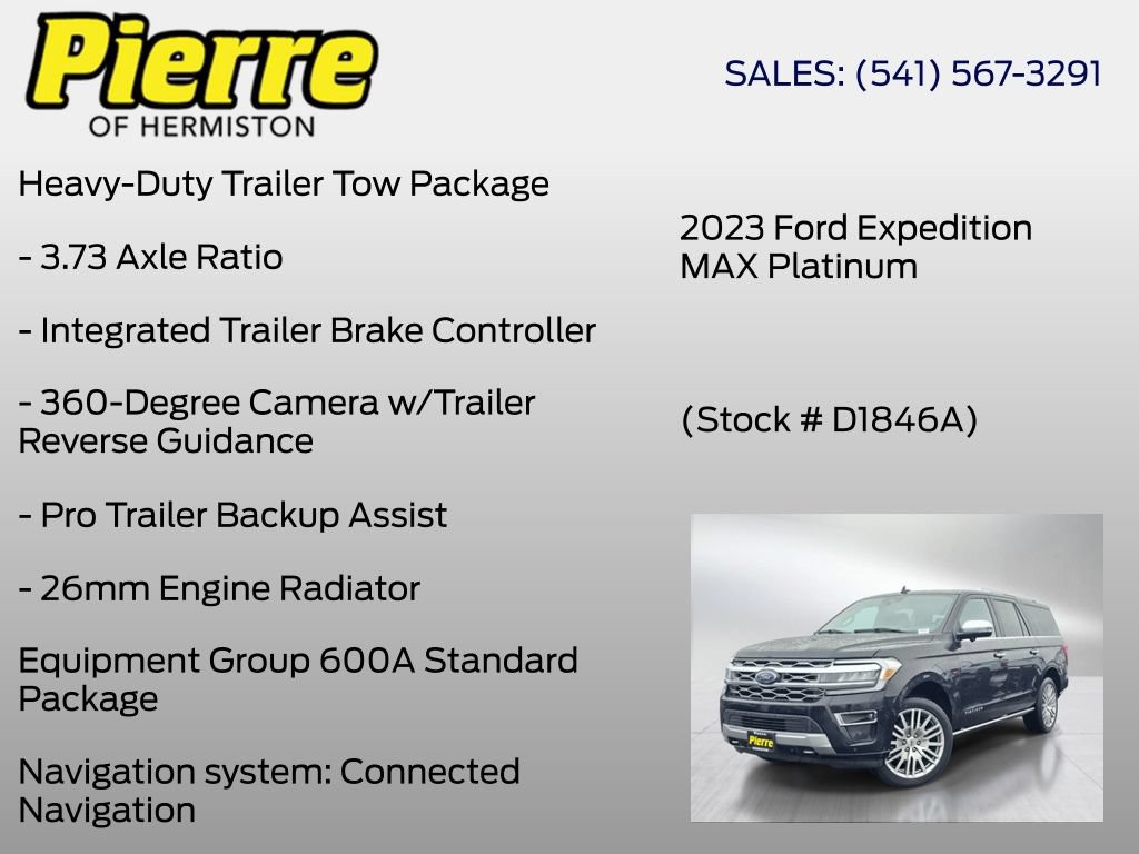 Used 2023 Ford Expedition Max Platinum AWD/4WD image 6