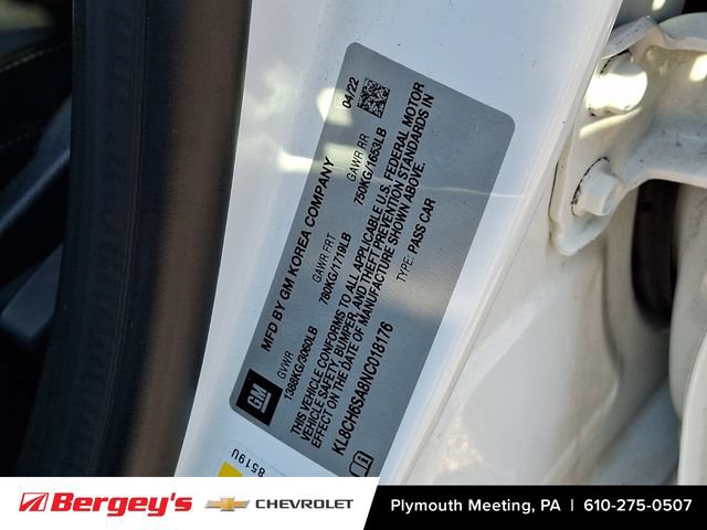 Certified 2022 Chevrolet Spark ACTIV FWD image 28