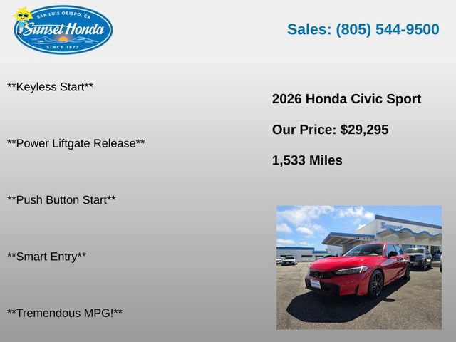 Used 2026 Honda Civic Sport image 13