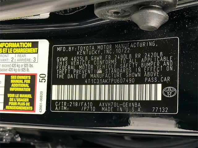 Certified 2023 Toyota Camry LE image 26