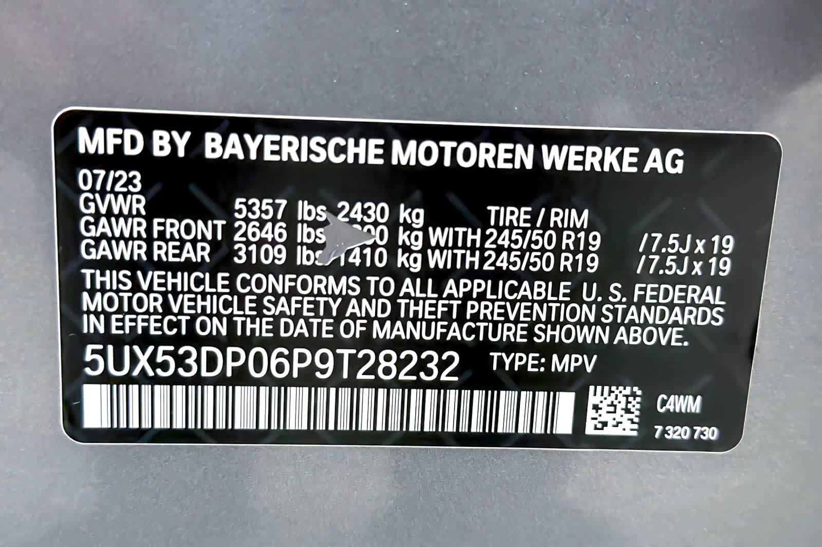 Used 2023 BMW X3 xDrive30i w/ Premium Package AWD/4WD image 30