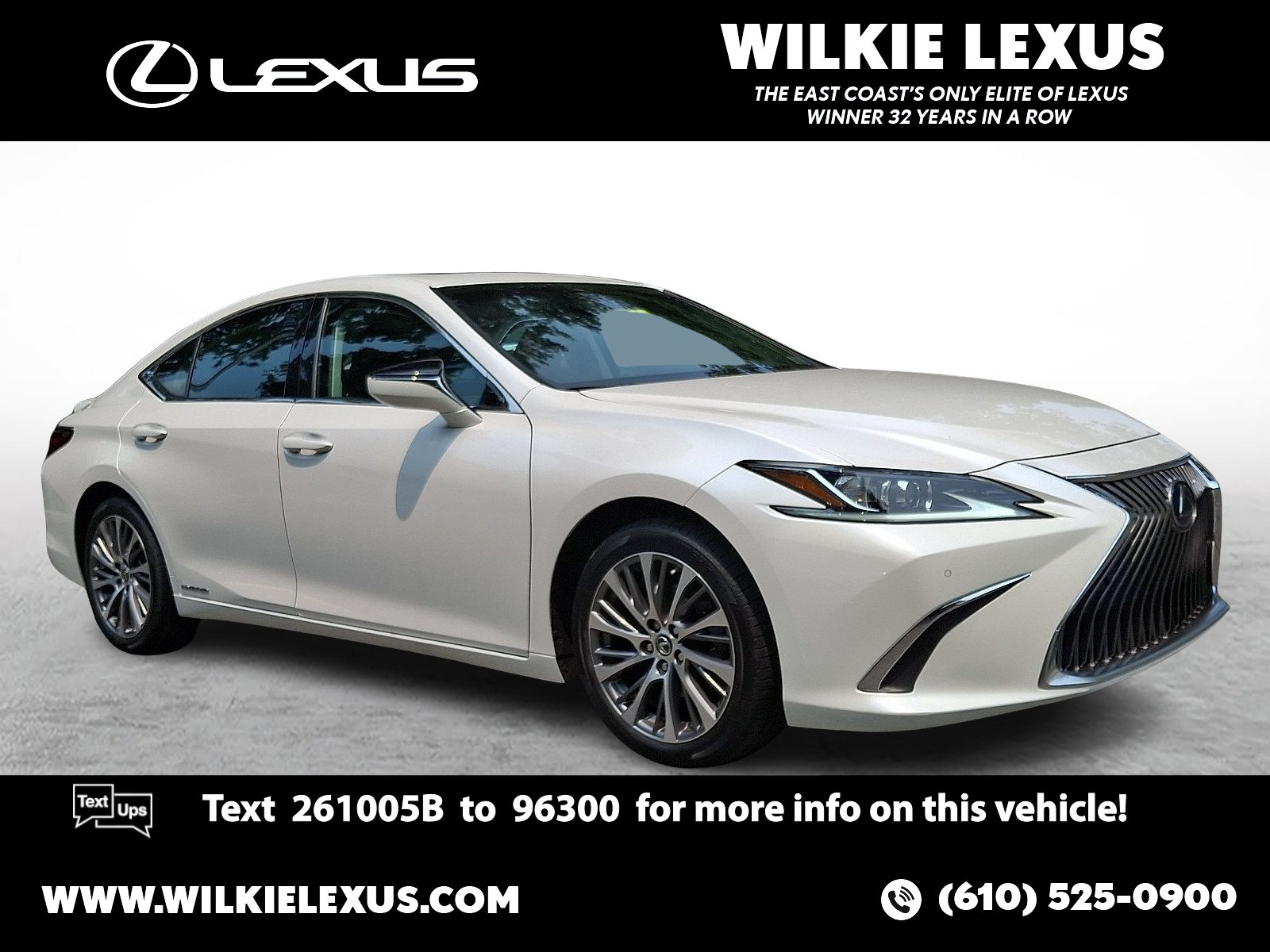 Certified 2020 Lexus ES 300h w/ Premium Package