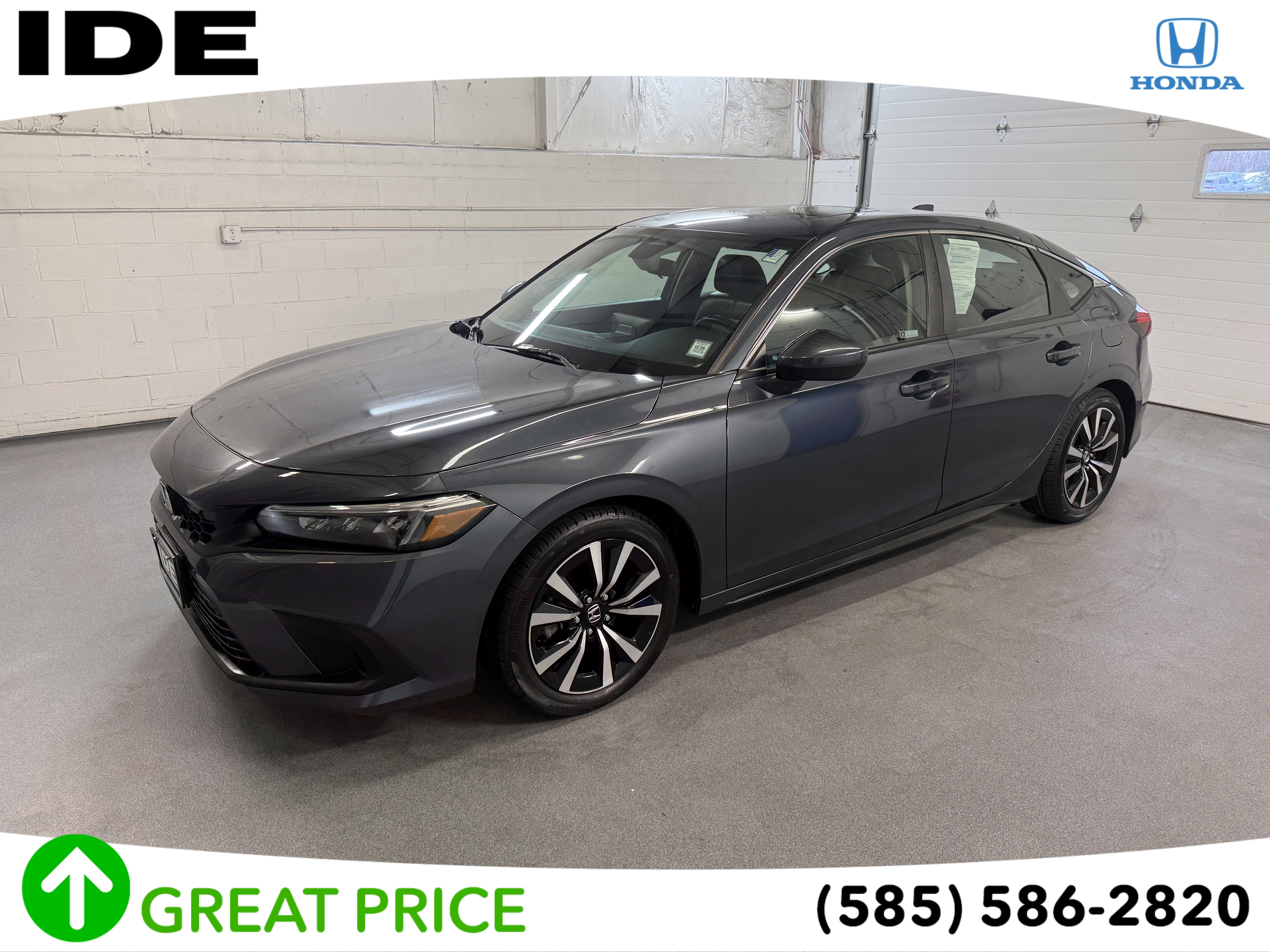 Certified 2023 Honda Civic EX-L image 1