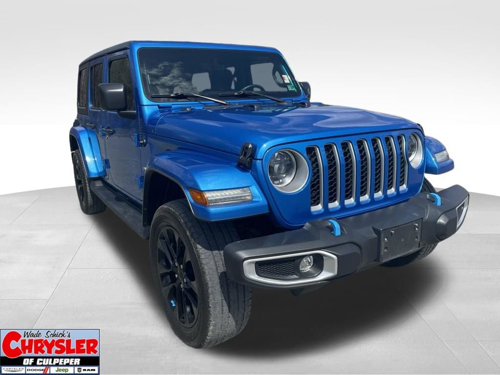 Used 2023 Jeep Wrangler Unlimited Sahara w/ Cold Weather Group image 1
