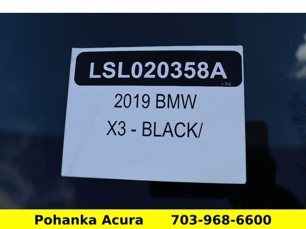 Used 2019 BMW X3 xDrive30i w/ Convenience Package image 36