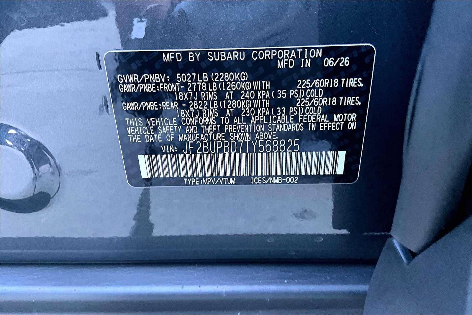 New 2026 Subaru Outback Premium AWD/4WD image 19