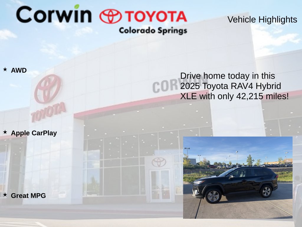Used 2025 Toyota RAV4 XLE AWD/4WD image 6