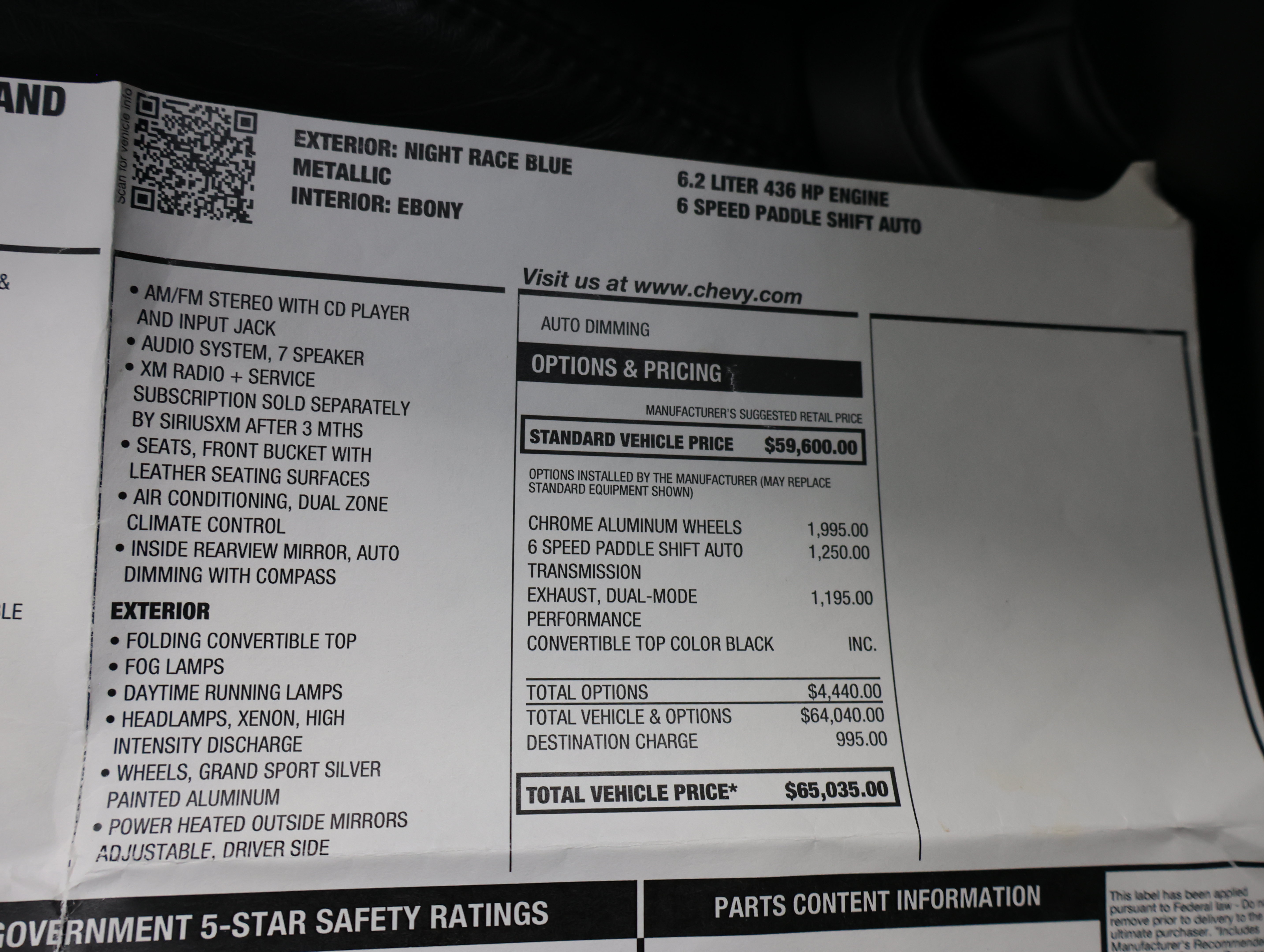 Used 2013 Chevrolet Corvette Grand Sport RWD image 46