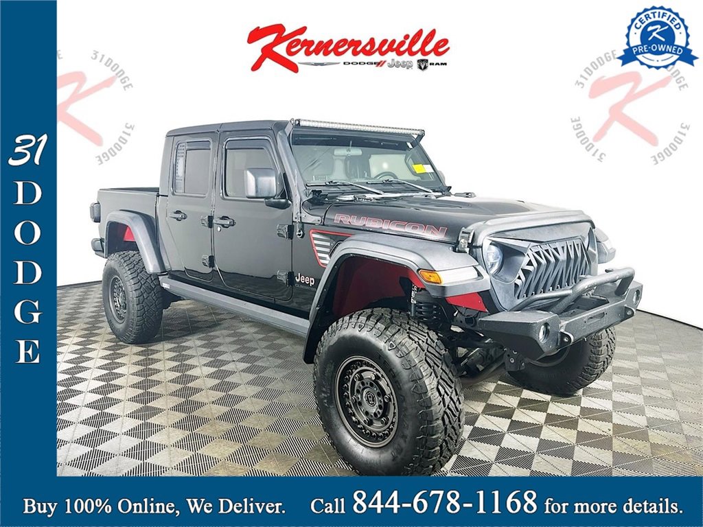 Used 2020 Jeep Gladiator Rubicon w/ LED Lighting Group video 1