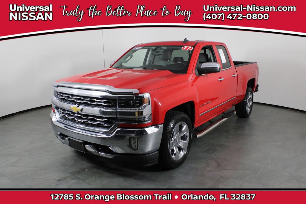 Used 2017 Chevrolet Silverado 1500 LTZ w/ Sport Package RWD 360° Tour
